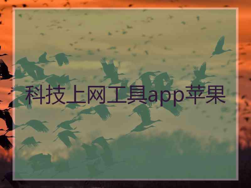 科技上网工具app苹果