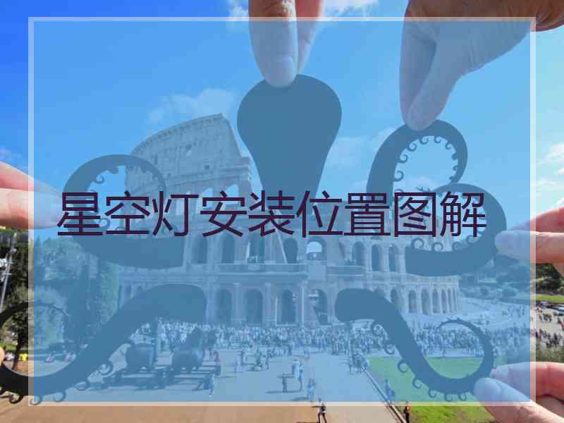 星空灯安装位置图解