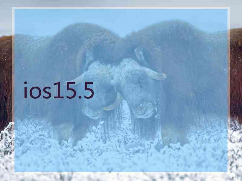 ios15.5
